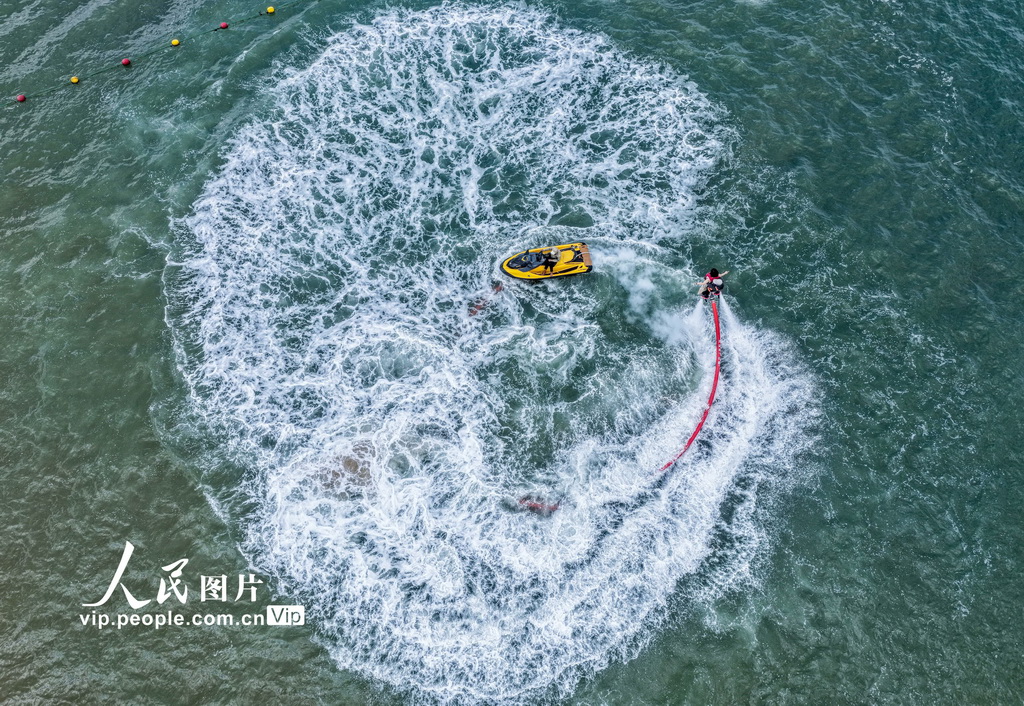 山東榮成:體驗水上運動 暢享夏日清涼【5】