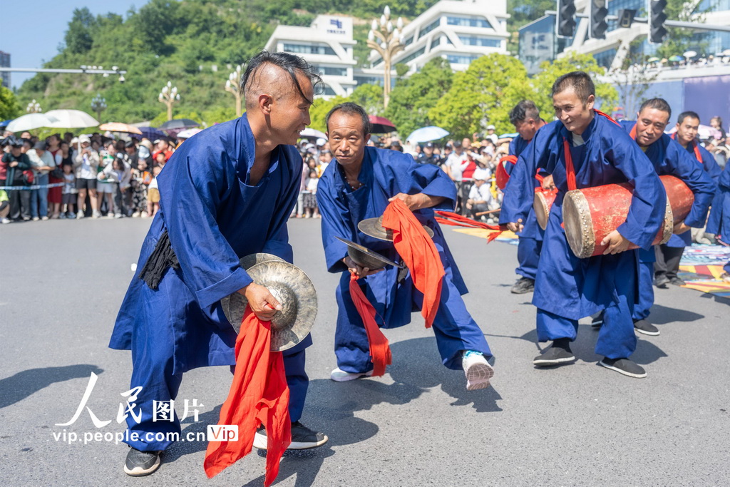 貴州畢節舉辦民族非遺大巡游活動【4】