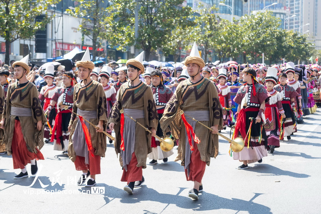 貴州畢節舉辦民族非遺大巡游活動【5】