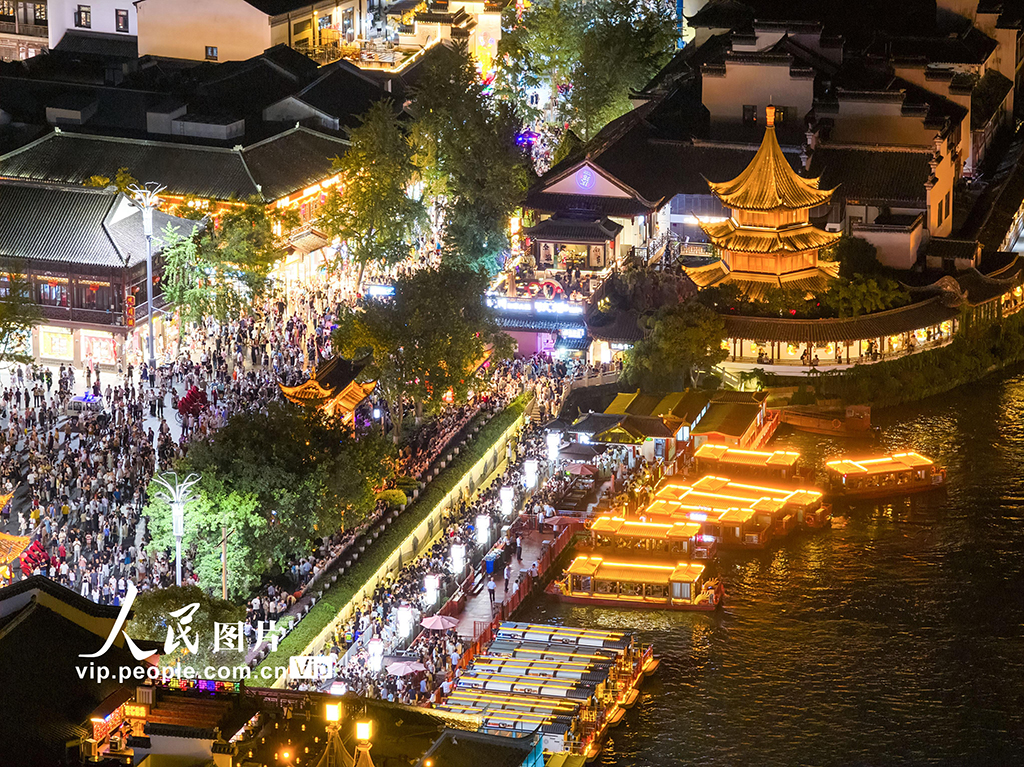 江蘇南京:夫子廟燈火璀璨【4】