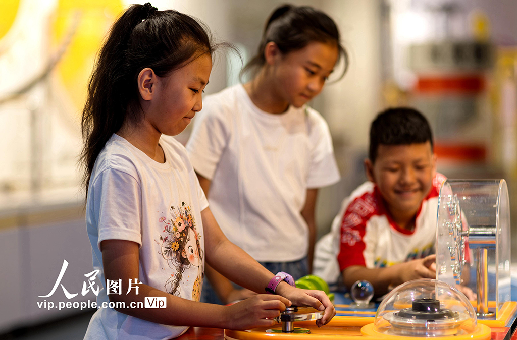 甘肅高臺:科技館里度暑假【4】