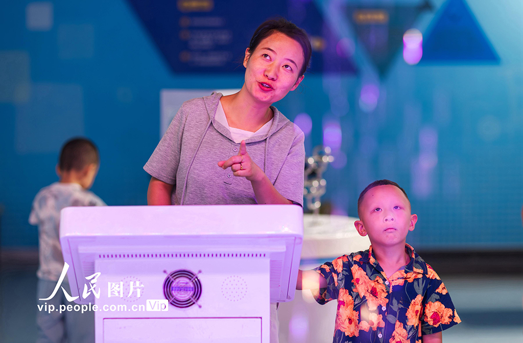 甘肅高臺:科技館里度暑假【5】