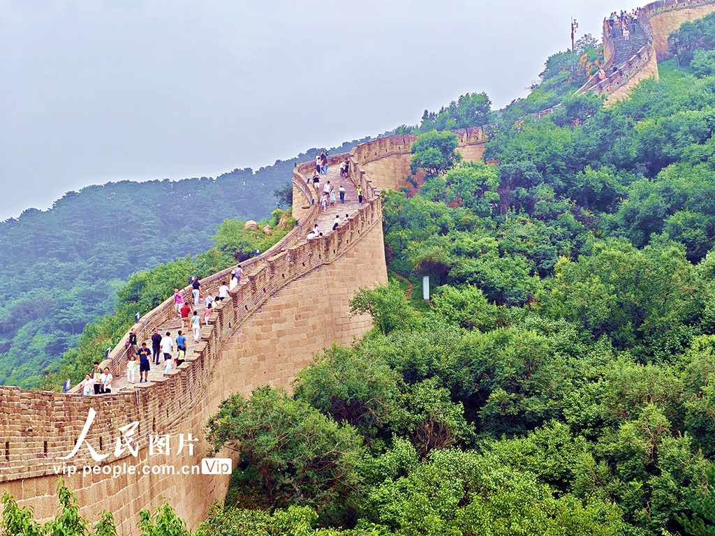 北京:八達嶺長城游人如織【3】