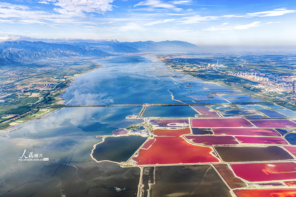 山西運城:鹽湖絢麗多彩【6】