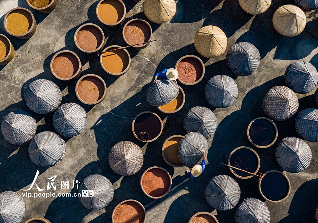 浙江金華:醬油釀曬忙【2】