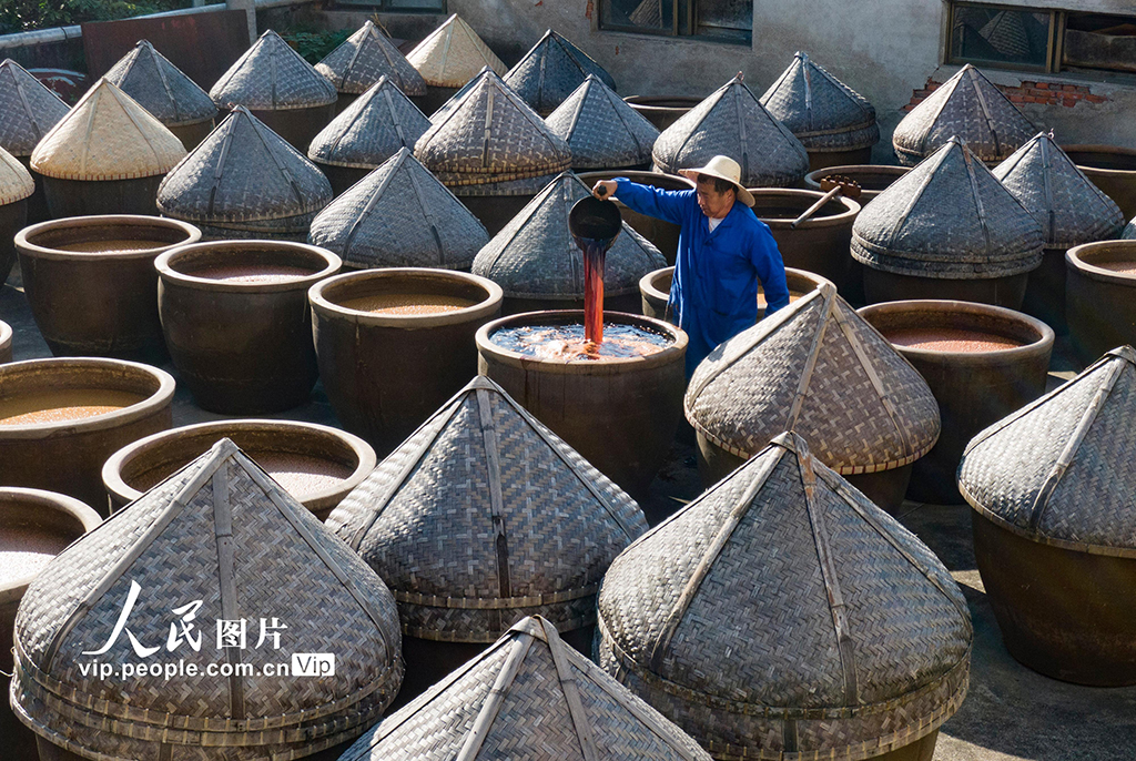 浙江金華:醬油釀曬忙【4】