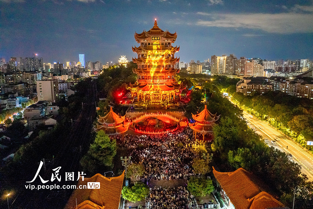 湖北武漢:夜游黃鶴樓【2】