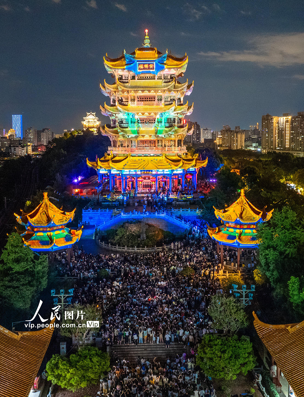 湖北武漢:夜游黃鶴樓【3】