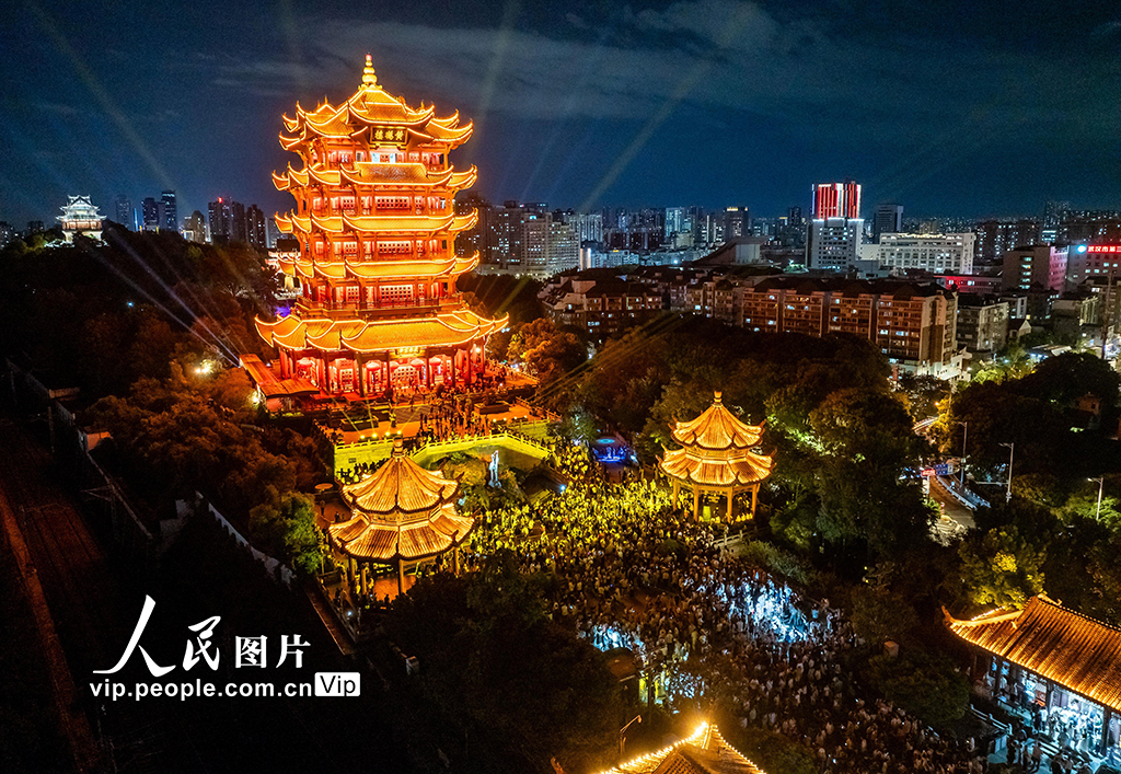 湖北武漢:夜游黃鶴樓【4】