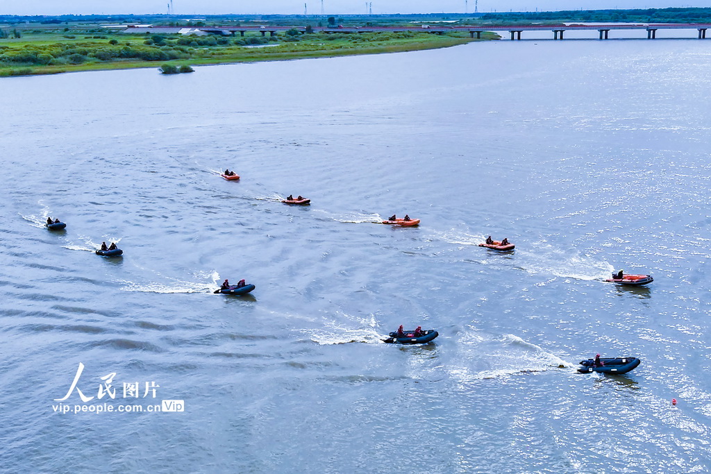 黑龍江哈爾濱:森林消防支隊舉行應急救援演練【5】