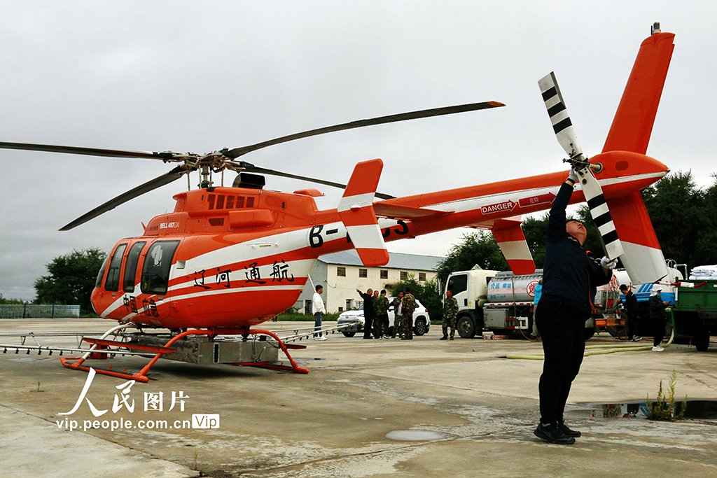 黑龍江黑河:“一噴多促”助力秋糧穩產豐收【5】