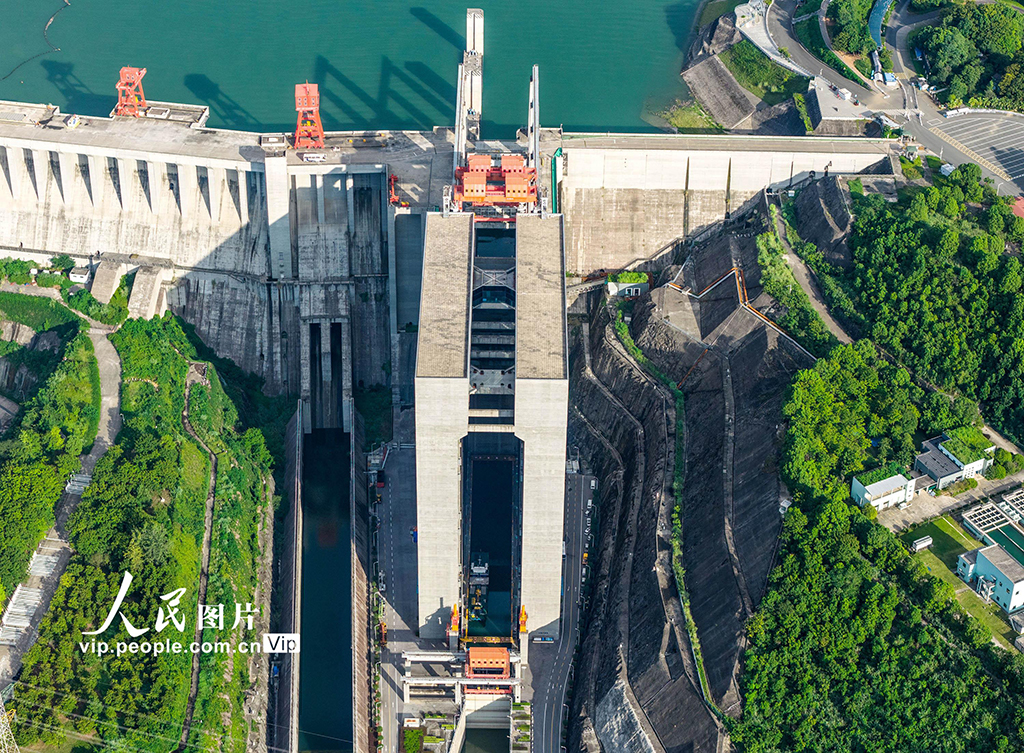 湖北宜昌：三峽升船機啟動2025年計劃性停航檢修【5】