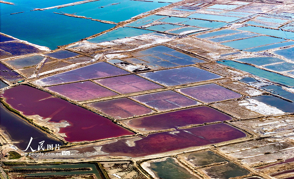 內蒙古鄂爾多斯:芒乃淖爾鹽湖景色迷人引客來【3】