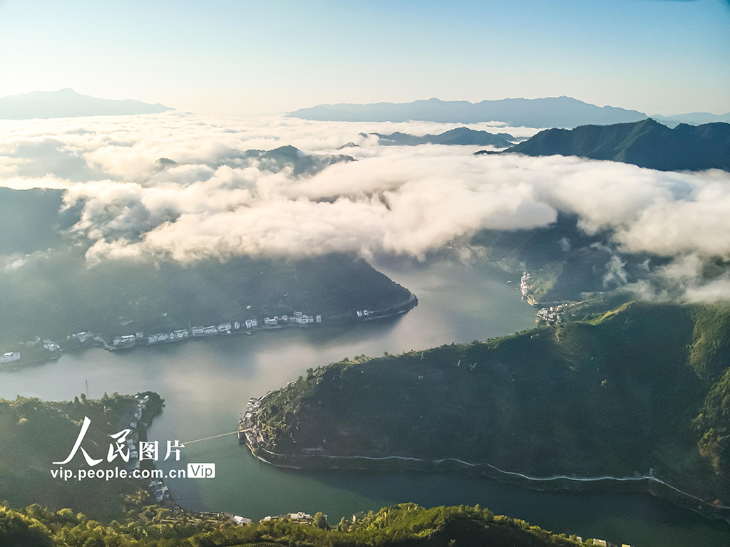 安徽歙縣:新安江畔初秋晨韻【4】