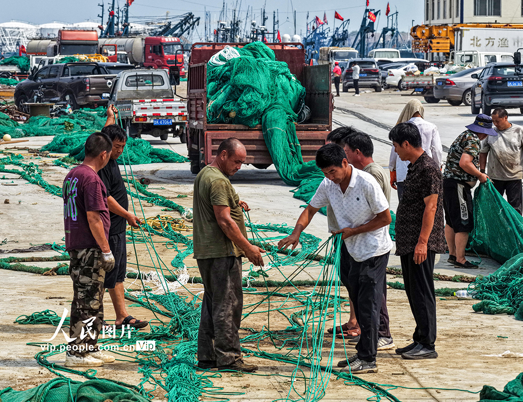 山東榮成:迎開海 備秋捕【6】