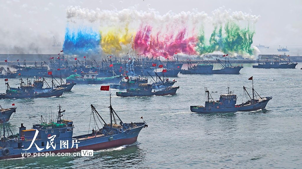 黃渤海休漁期結束 漁船拔錨起航