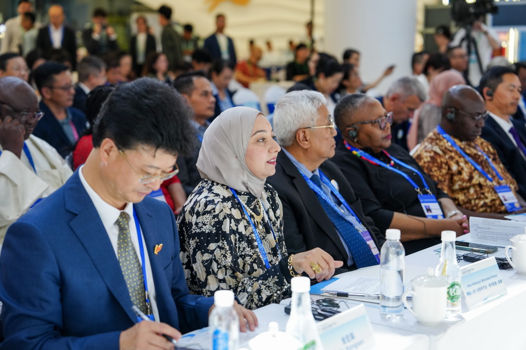 9月7日，與會嘉賓參加全球南方世界遺產論壇。