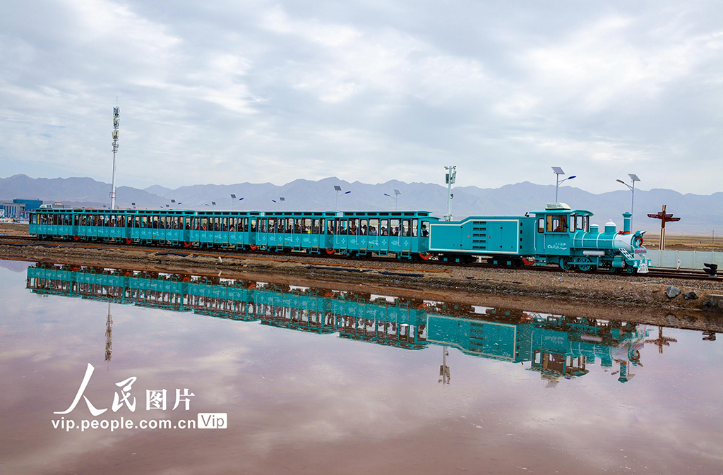 青海烏蘭:鹽湖美景醉游人【4】