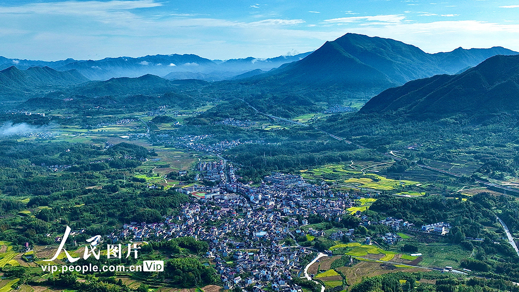 安徽宣城：秋日田園美如畫