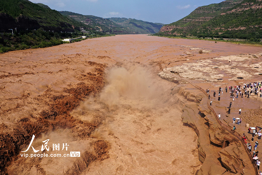 山西吉縣:黃河壺口瀑布氣勢磅礴【6】