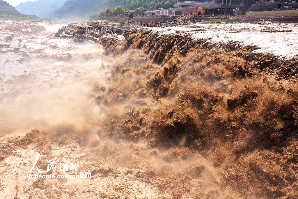 山西吉縣:黃河壺口瀑布氣勢磅礴【3】