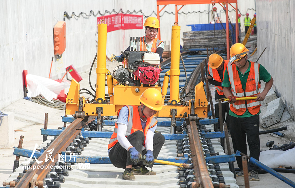 浙江德清：市域鐵路鋪軌忙【2】