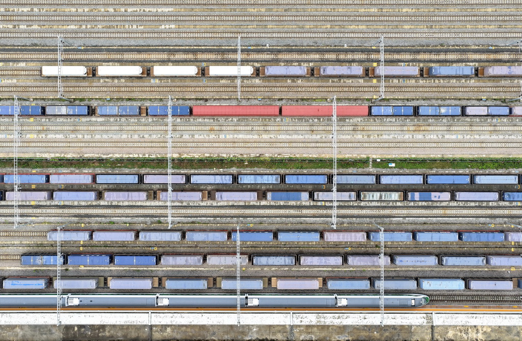 中老鐵路開行貨物列車突破6萬列