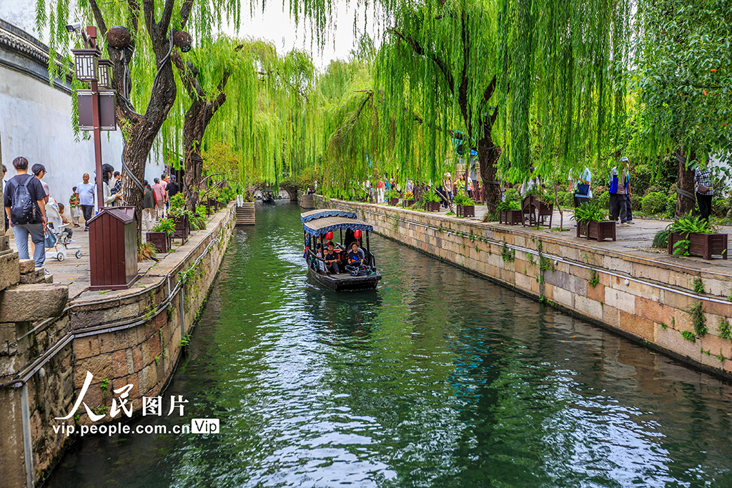 浙江湖州:南潯古鎮游人如織【2】