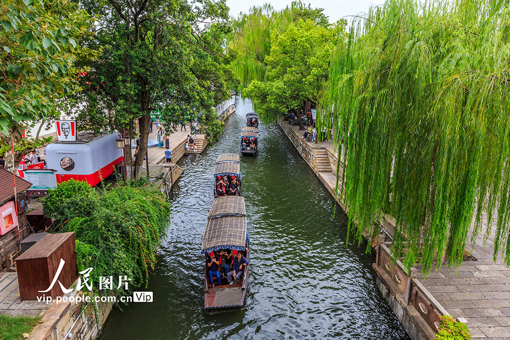 浙江湖州:南潯古鎮游人如織【4】