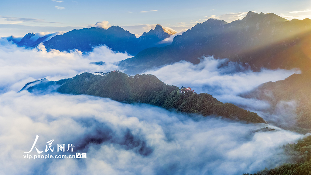 九華山現云海美景【3】