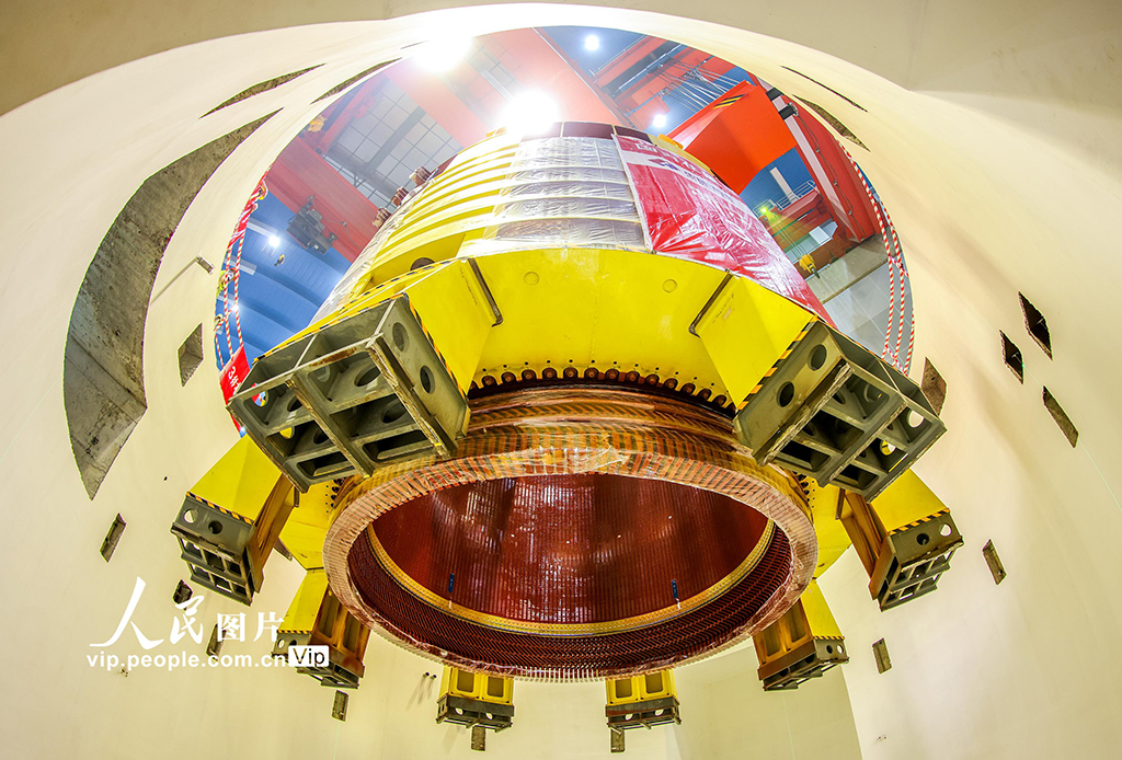 浙江臺州:天臺抽水蓄能電站3號機定子吊裝圓滿完成【5】