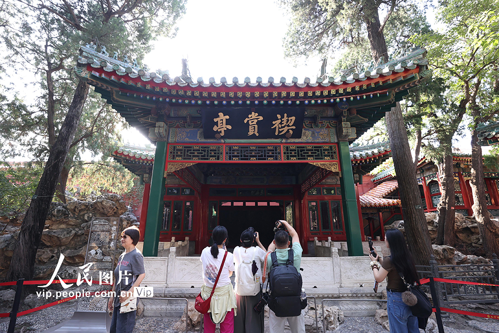 故宮博物院“乾隆花園”向觀眾開放