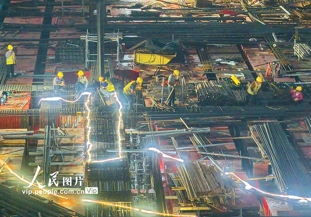 新建上海至南京至合肥高鐵南通站站房建設有序推進【2】