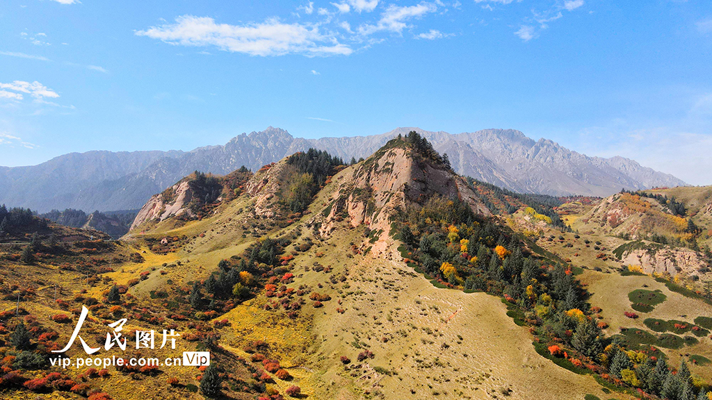 甘肅張掖：馬蹄寺秋色迷人【5】