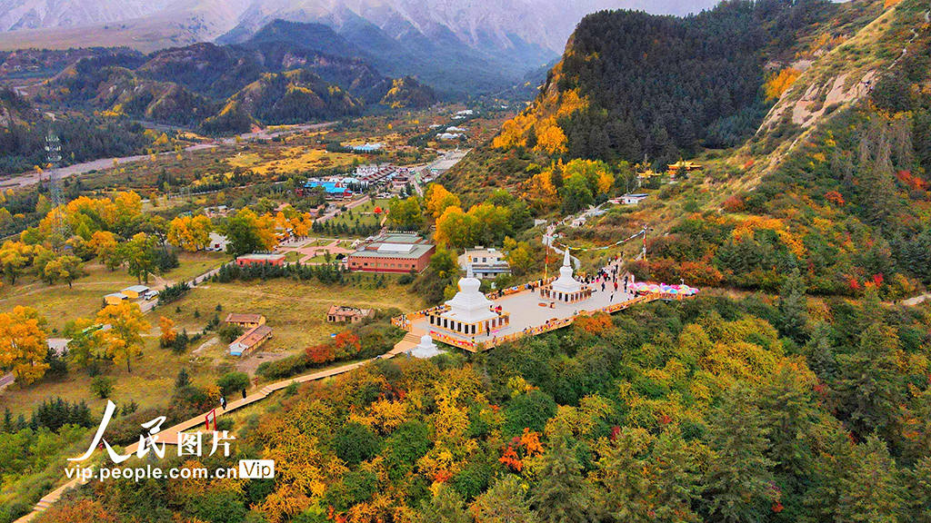 甘肅張掖:馬蹄寺秋色迷人【7】