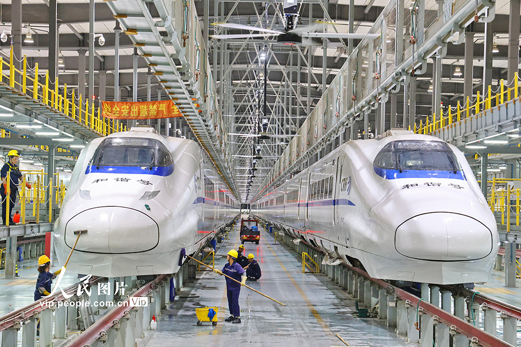 江蘇南通：動車檢修【4】