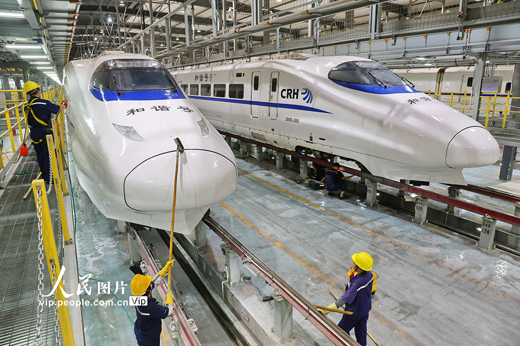 江蘇南通：動車檢修【2】