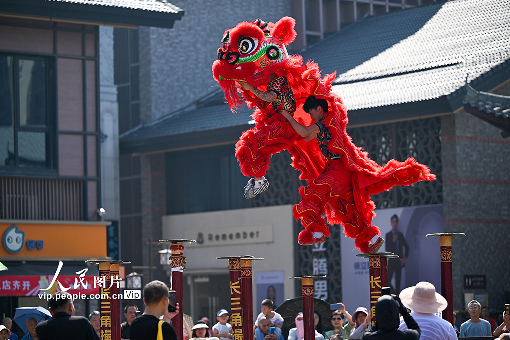 安徽肥東:第三屆長三角舞獅邀請賽舉行【6】