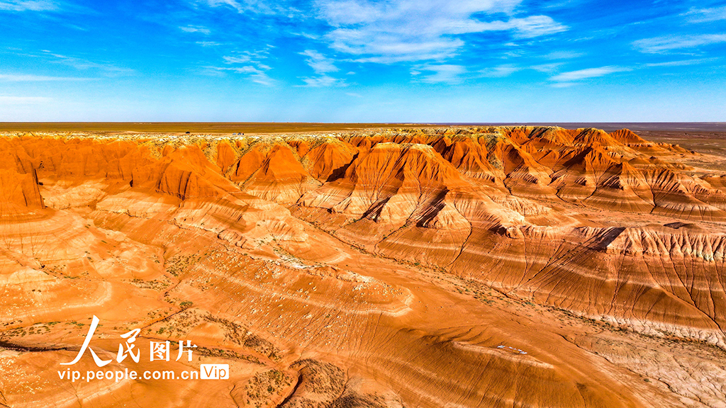 內蒙古烏蘭察布：紅崖臺地秋色美【9】