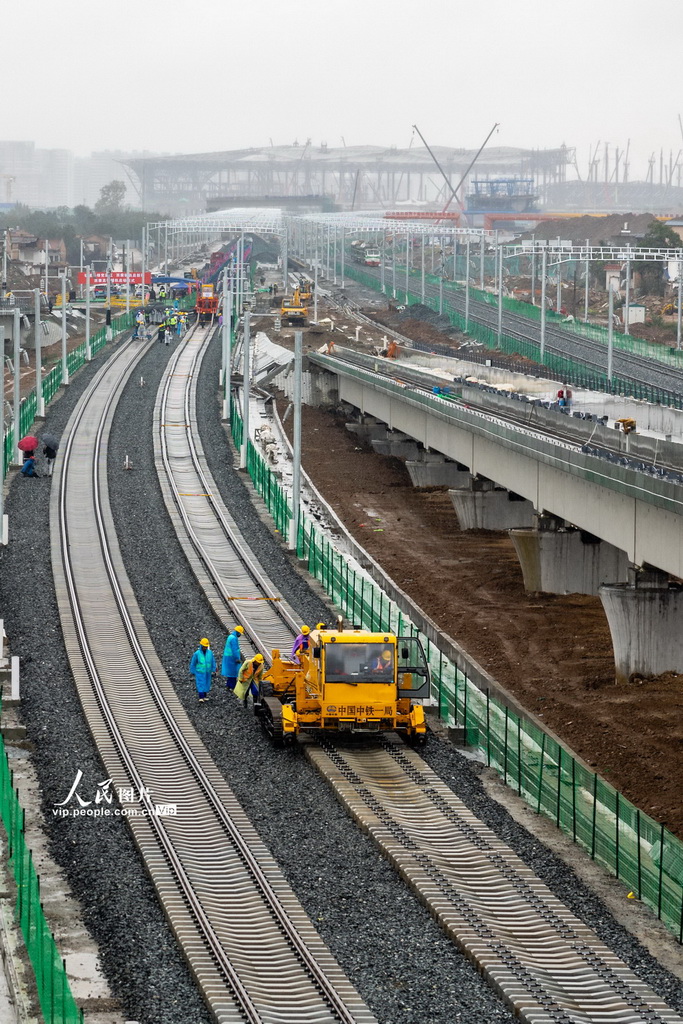 陜西西安:西康高鐵全線鋪軌正式啟動【5】