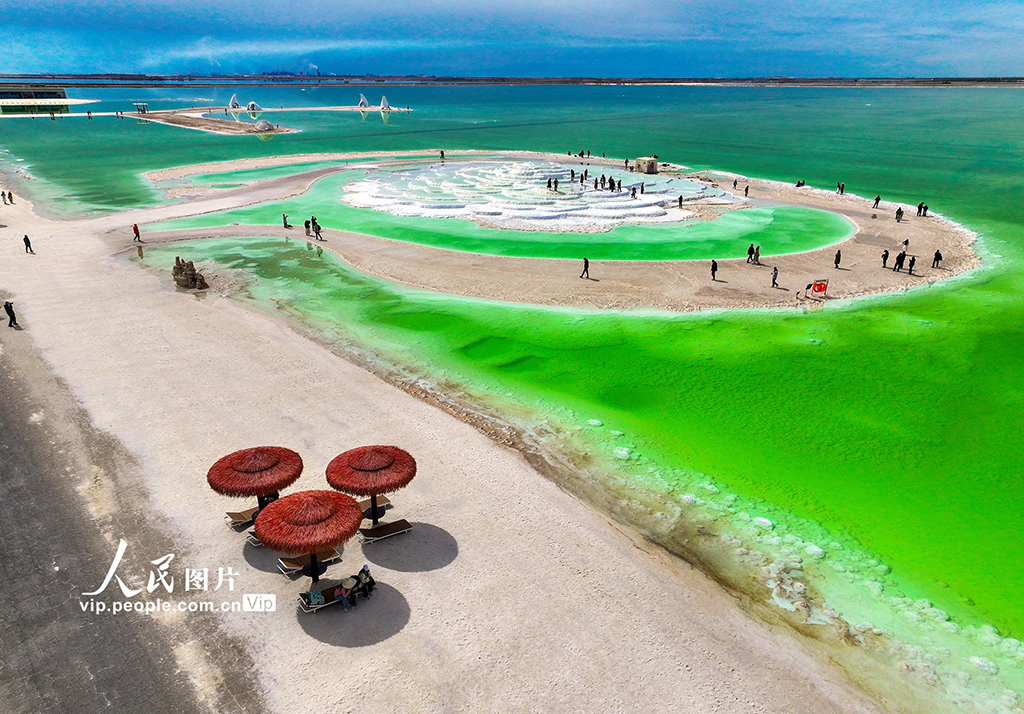 青海格爾木:察爾汗鹽湖風景壯美【2】