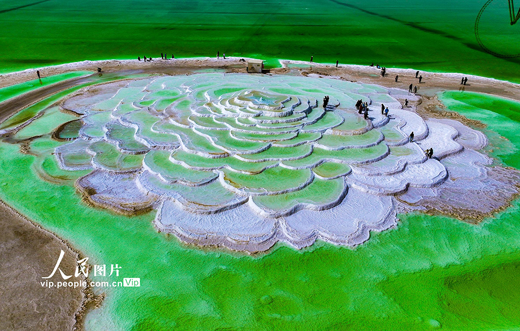 青海格爾木:察爾汗鹽湖風景壯美【6】