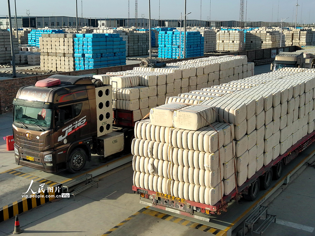 新疆阿拉爾:新棉入庫【2】