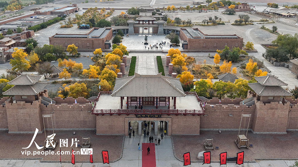 甘肅敦煌:陽關景區秋意漸濃【2】