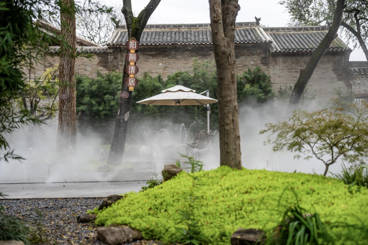 位于晉城市澤州縣大陽古鎮的陽阿清居民宿。趙瑞攝