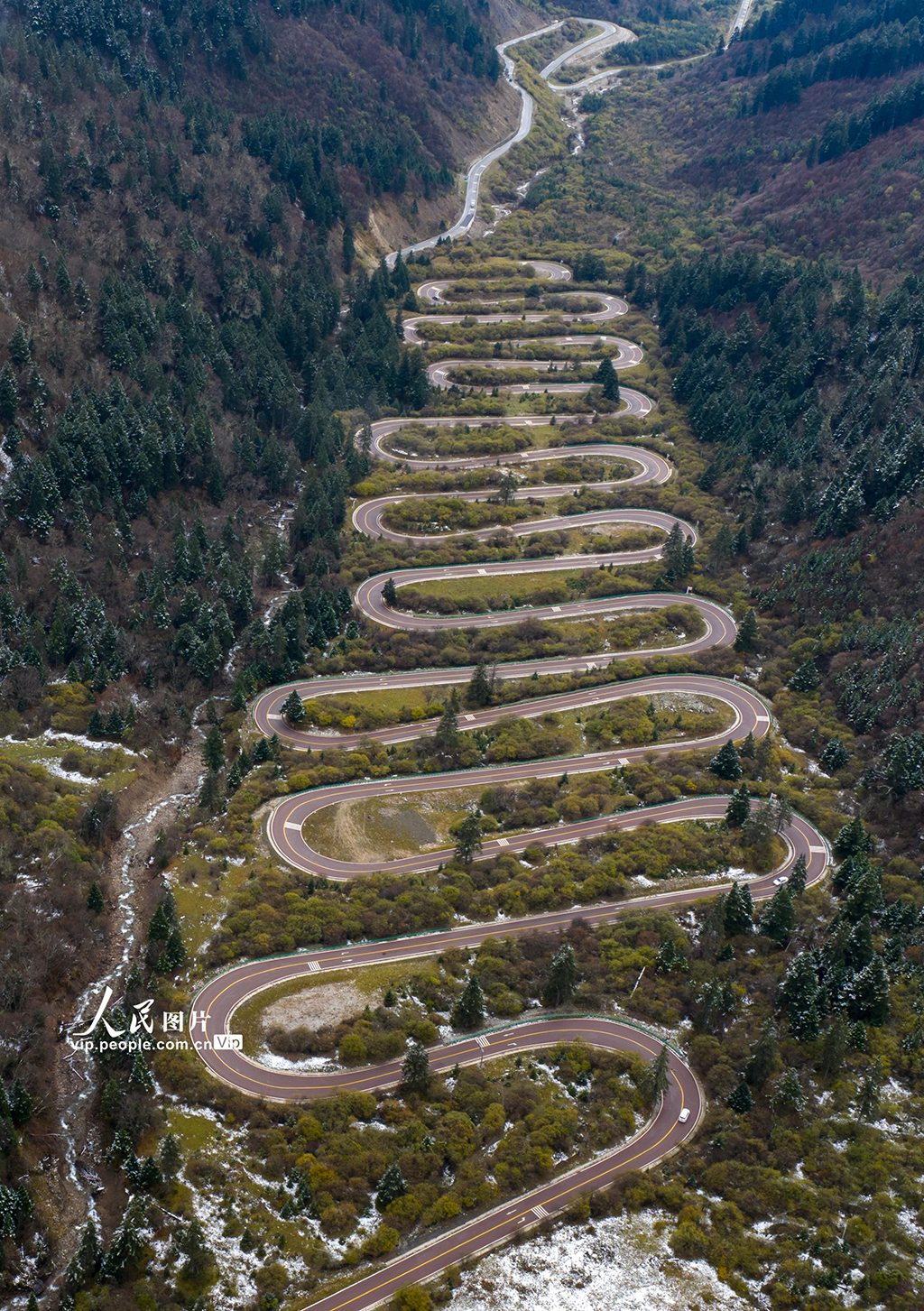四川九寨溝:神仙池28道拐風景壯美【3】
