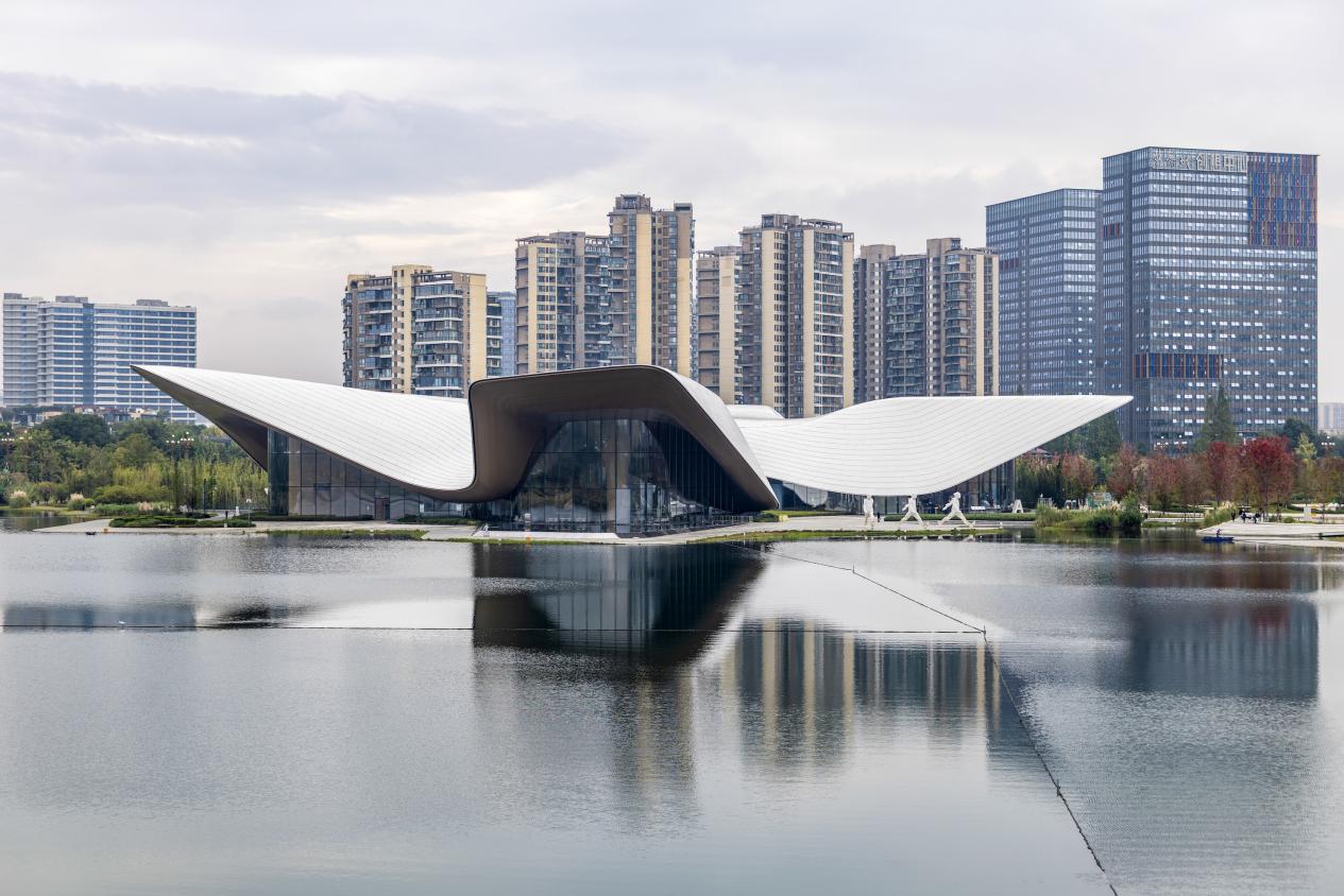 成都天府藝術公園。王劍攝