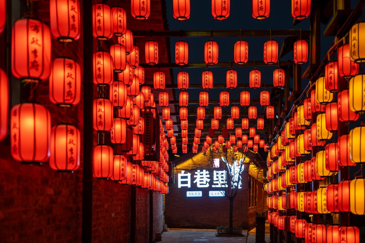 晉城市陽城縣，歷史上的“白巷里”水鎮重現生機。趙瑞攝