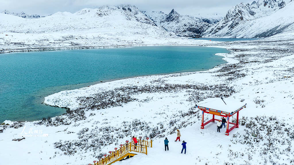 四川巴塘:姊妹湖國家濕地公園雪景美【3】