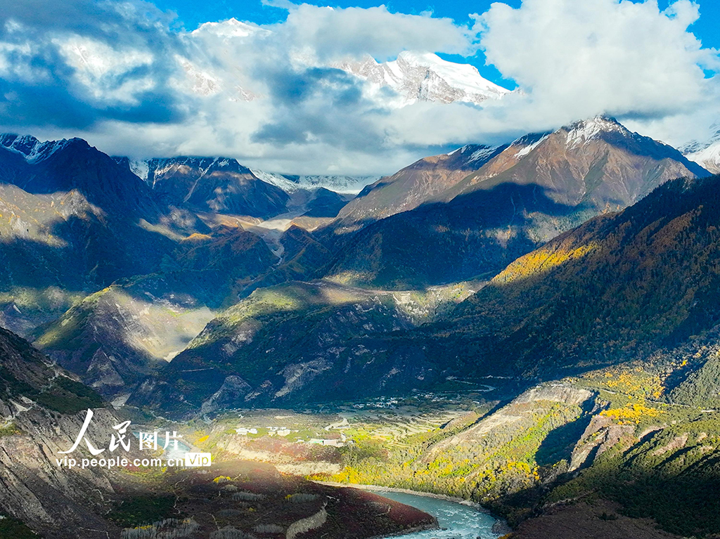 西藏林縣:雅魯藏布大峽谷秋景壯美【4】